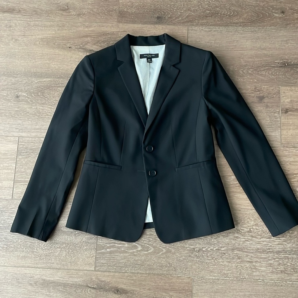 Ann Taylor Black Blazer Jacket - Size 00P
